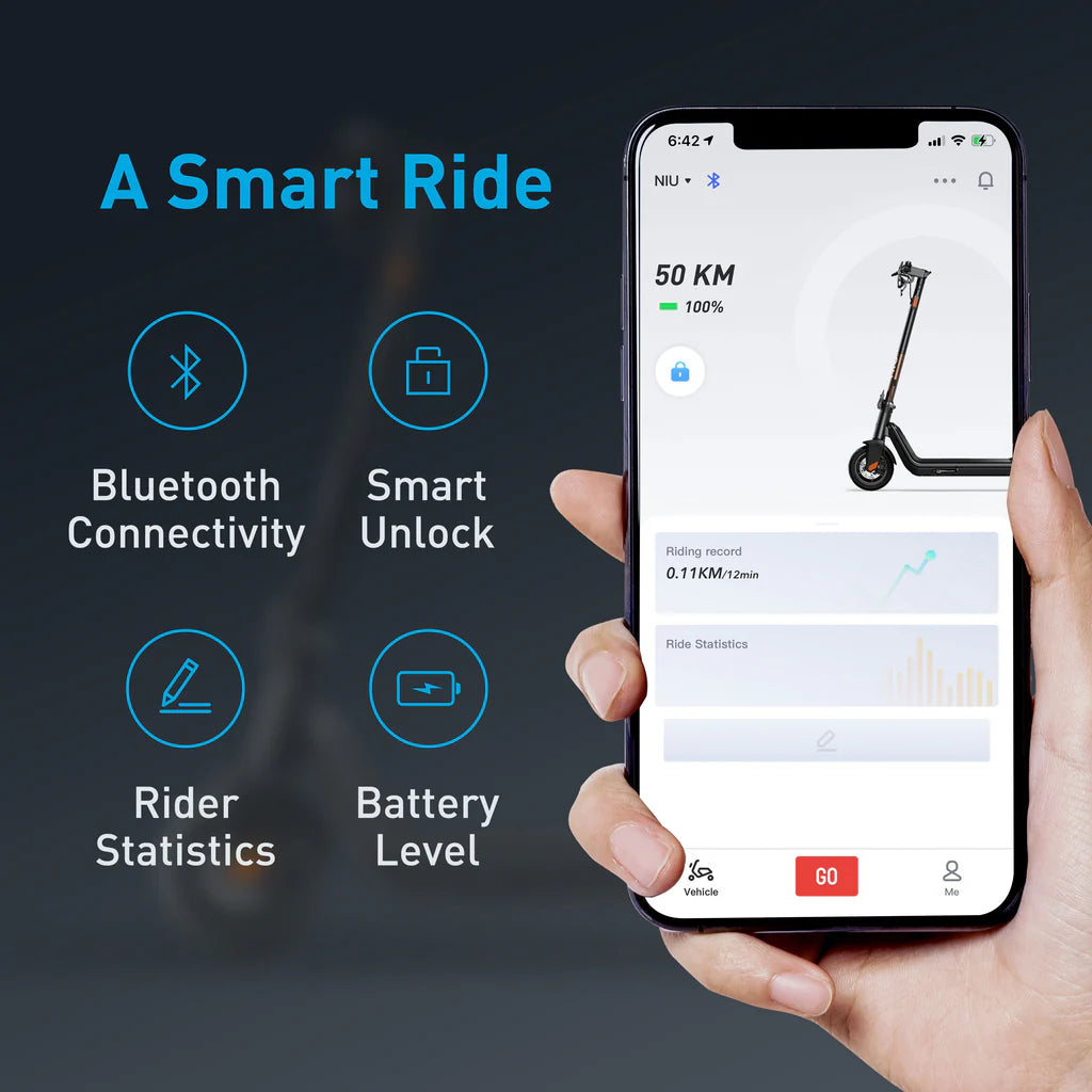 NIU KQi3 Pro Electric Scooter 19.9mph | Range 31 miles (pre-owned)